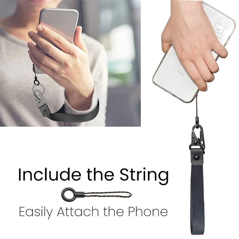 ABLAZE Wristlet Strap for Keys  Hand Wristlet Lanyard Durable Key Chain Wristlet for Men and Women (1 Piece  Black) - Image 4